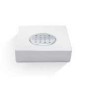 Decor Walther Universal DW 604 Мыльница с керамической чашей, настольная, цвет: сталь 0815100