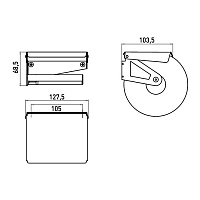 Emco Polo Держатель туалетной бумаги, цвет: хром 0700 001 01