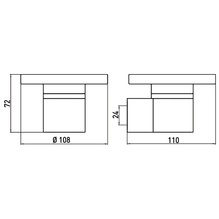 Emco System2 Мыльница настенная, прозрачное стекло, цвет: хром 3530 001 00