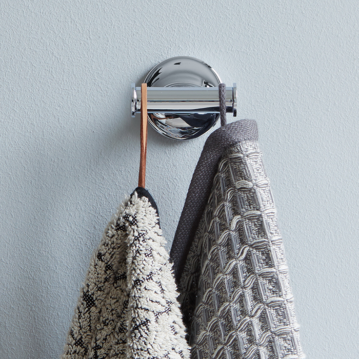 Duravit Starck T Двойной крючок, настенный, цвет: хром 0099301000