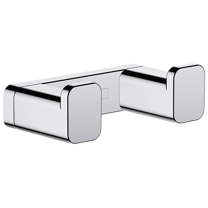 Hansgrohe AddStoris Крючок двойной для полотенец, латунь цвет: хром 41755000