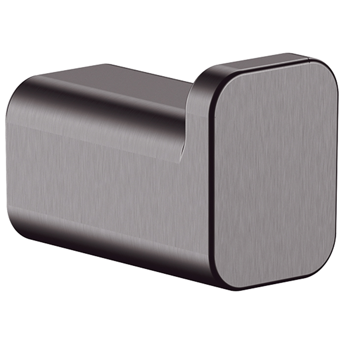 Hansgrohe AddStoris Крючок одинарный для полотенца, латунь цвет: графит 41742340