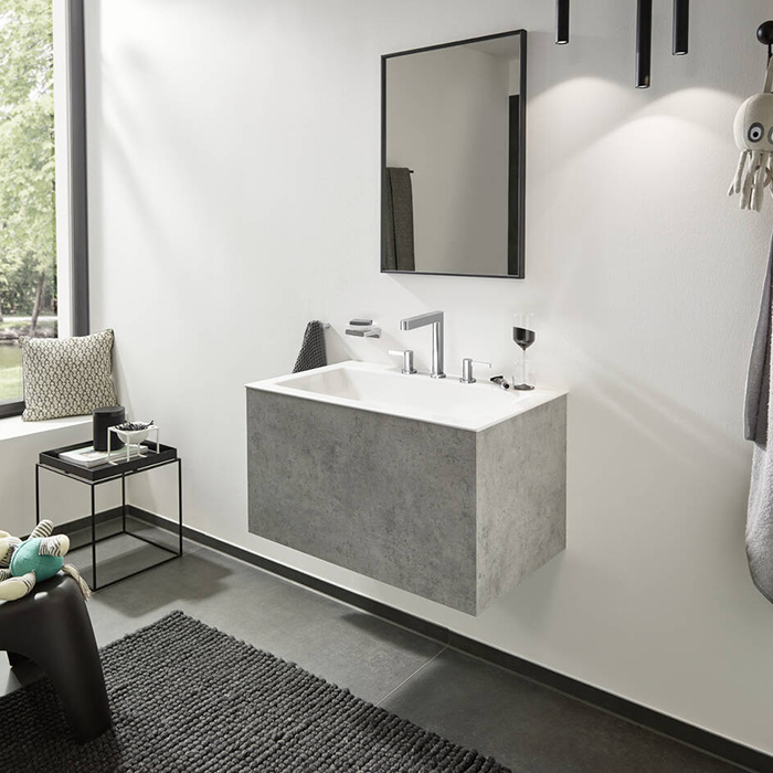 Hansgrohe AddStoris Мыльница подвесная со стеклянной чашей, латунь цвет: хром 41746000