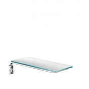 Hansgrohe Cassetta E Мыльница на штангу, матовое стекло, латунь цвет: хром 26511000