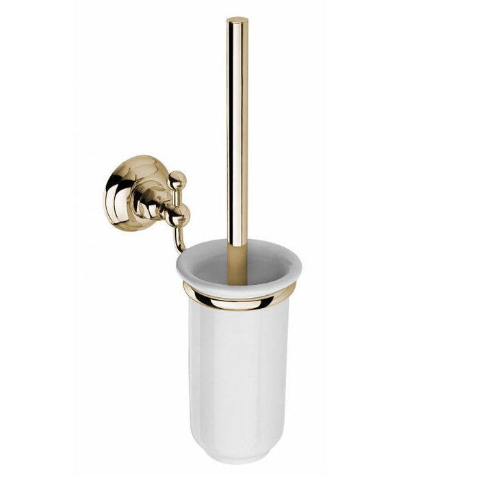 Nicolazzi Classica Ершик для унитаза подвесной, цвет: Gold Brass 1490GB