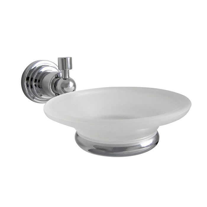 Nicolazzi Monte Croce Мыльница со стеклянной чашей, подвесная, цвет: хром 1487CR27