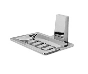 Wasserkraft Lopau Мыльница-решетка, подвесная, цвет: хром K-6069