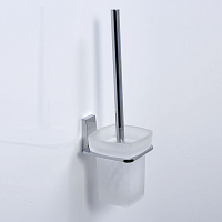 Wasserkraft Lopau Ершик для унитаза подвесной, цвет: хром глянцевый K-6027