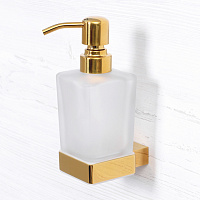 Wasserkraft Sauer Дозатор для жидкого мыла, настольный, стеклянная колба, цвет: золото матовое K-7999