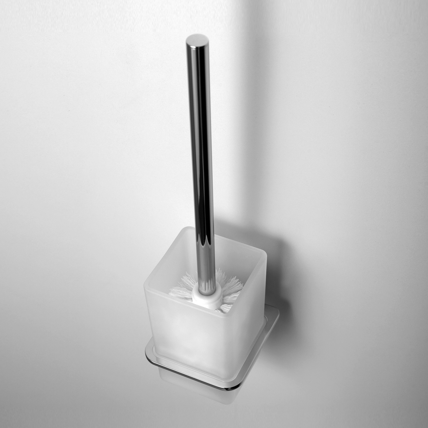 Wasserkraft Leine Ершик для унитаза подвесной, цвет: хром глянцевый K-5027