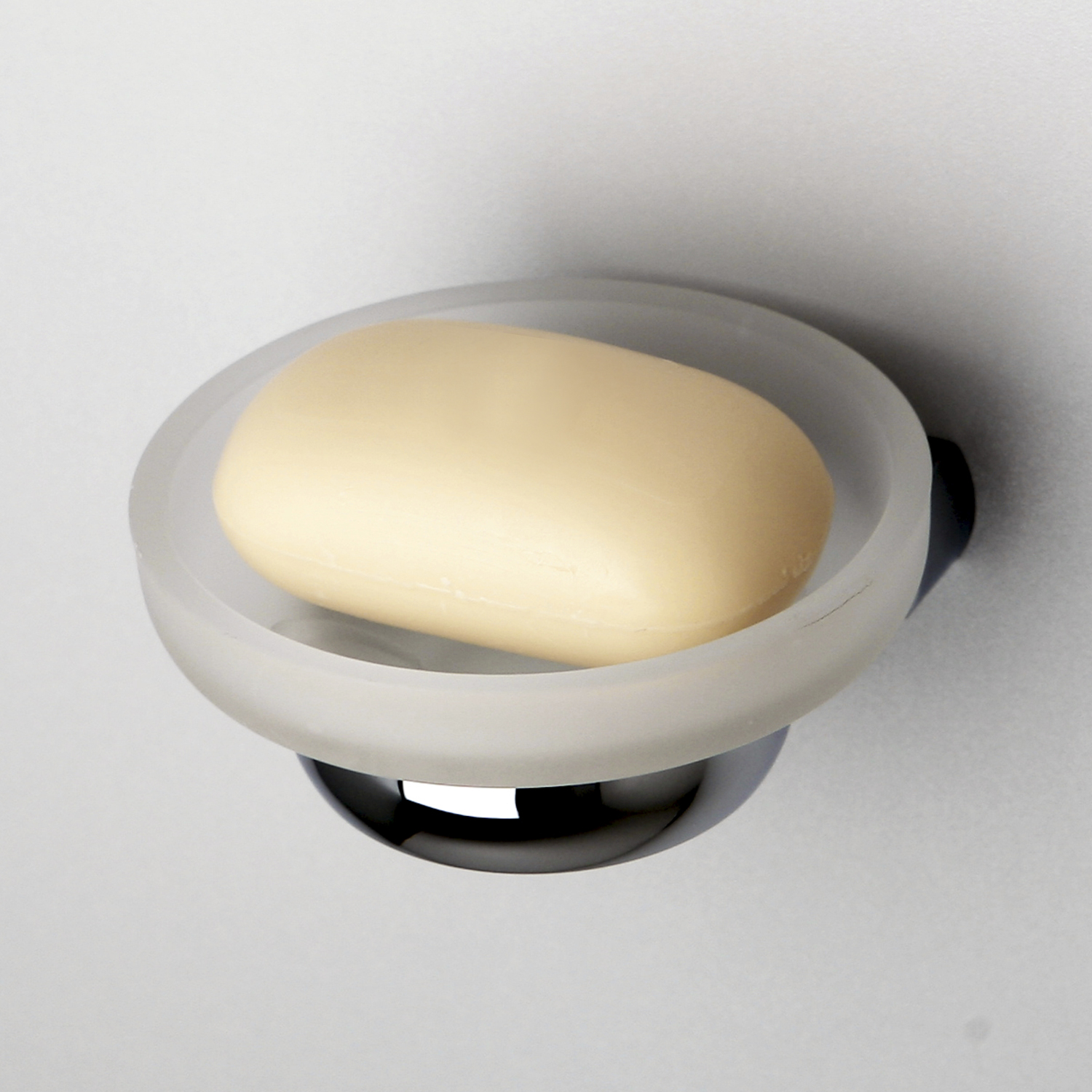 Wasserkraft Berkel Мыльница со стеклянной чашей, подвесная, цвет: хром K-6829