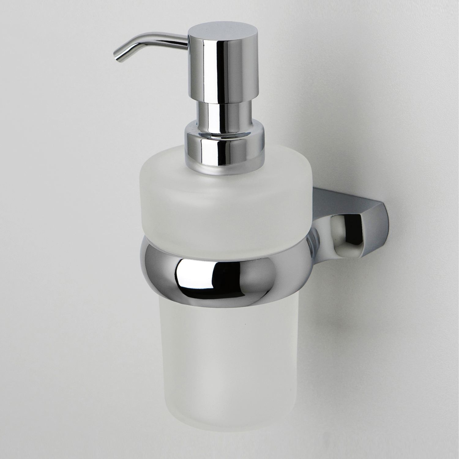 Wasserkraft Berkel Дозатор для жидкого мыла, подвесной, стеклянная колба, цвет: хром K-6899