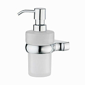 Wasserkraft Berkel Дозатор для жидкого мыла, подвесной, стеклянная колба, цвет: хром K-6899