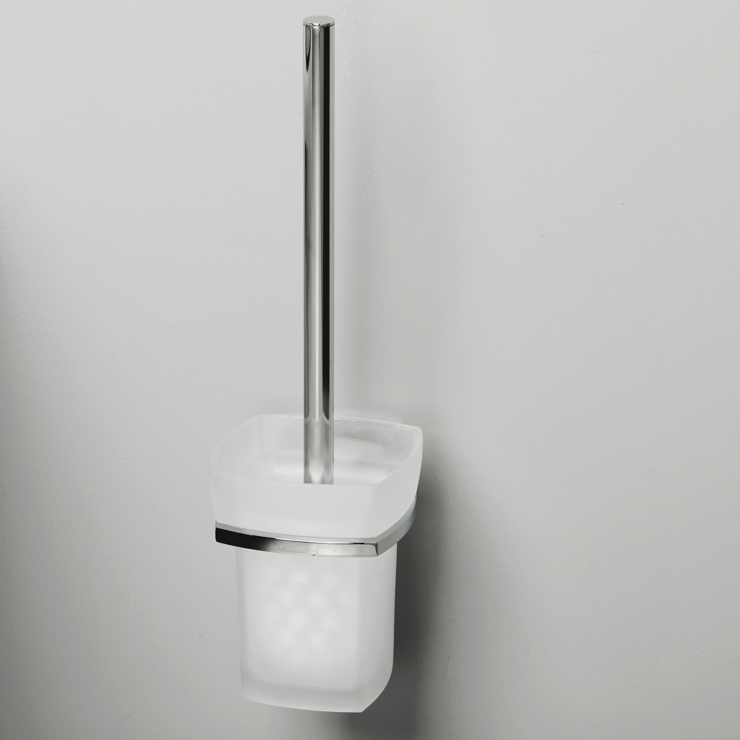 Wasserkraft Wern Ершик для унитаза подвесной, цвет: хром глянцевый K-2527