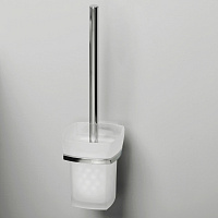 Wasserkraft Wern Ершик для унитаза подвесной, цвет: хром глянцевый K-2527