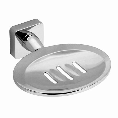 Wasserkraft Lippe Мыльница-решетка с латунной чашей, подвесная, цвет: хром K-6569