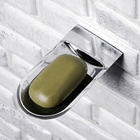 Wasserkraft Kammel Мыльница-решетка с латунной чашей, подвесная, цвет: хром K-8369