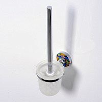 Wasserkraft Diemel Ершик для унитаза подвесной, цвет: хром глянцевый K-2227