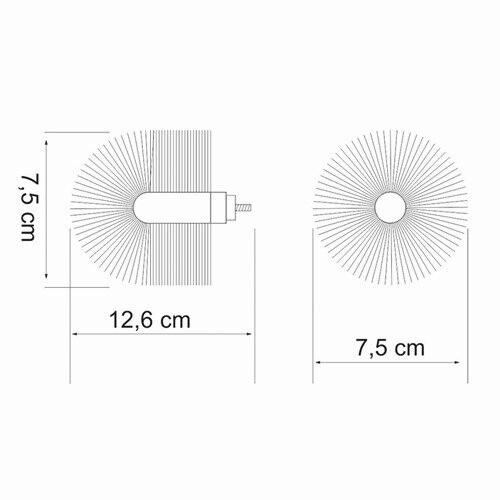 Wasserkraft Щетка для туалетного ершика, запасная часть, цвет: белый K-013
