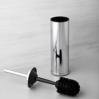 Wasserkraft Ершик для унитаза, напольный, цвет: хром глянцевый K-1027