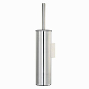 Wasserkraft Ершик для унитаза подвесной с латунной колбой, цвет: никель K-1057