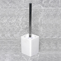 Wasserkraft K-9600 Ершик для унитаза, напольный, цвет: хром K-9627