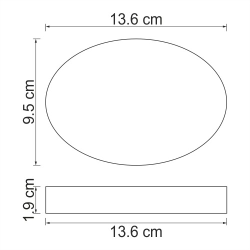 Wasserkraft K-4900 Мыльница с керамической чашей, настольный, цвет: белый K-4929