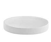 Wasserkraft K-4900 Мыльница с керамической чашей, настольный, цвет: белый K-4929