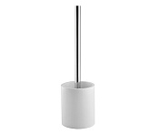 Wasserkraft K-4900 Ершик для унитаза напольный с керамической колбой, цвет: хром K-4927