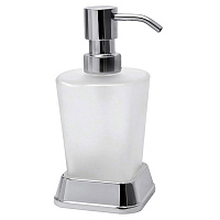 Wasserkraft K-5400 Дозатор для жидкого мыла настольный, цвет: хром K-5499