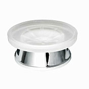 Wasserkraft K-2400 Мыльница со стеклянной чашей, подвесная, цвет: хром K-2429