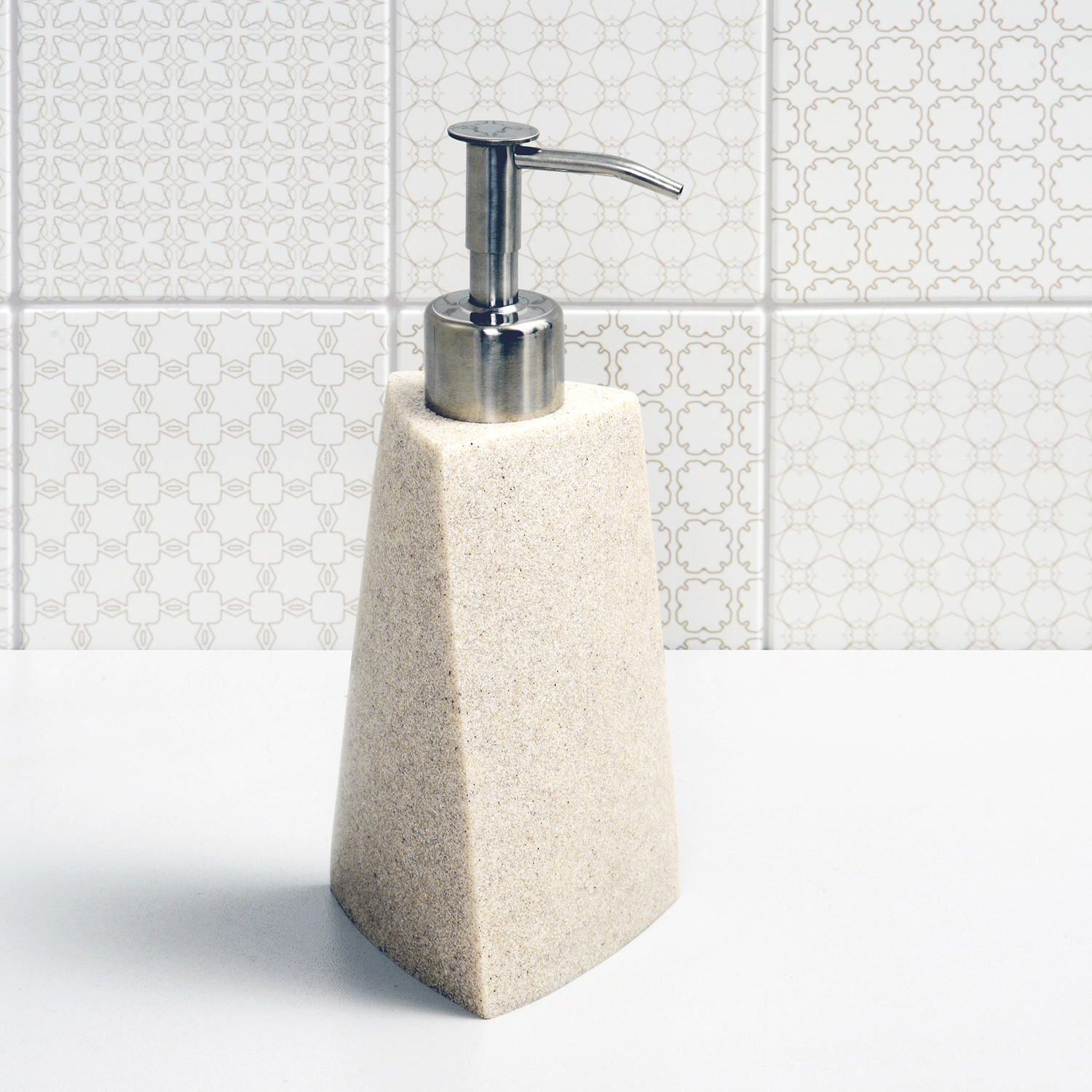 Wasserkraft K-37700 Дозатор для жидкого мыла настольный, цвет: хром K-37799