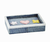 Wasserkraft K-3400 Мыльница с композитной чашей, настольная, цвет: синий K-3429