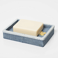 Wasserkraft K-3400 Мыльница с композитной чашей, настольная, цвет: синий K-3429