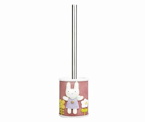 Wasserkraft K-6400 Ершик для унитаза напольный с керамической колбой, цвет: хром K-6427