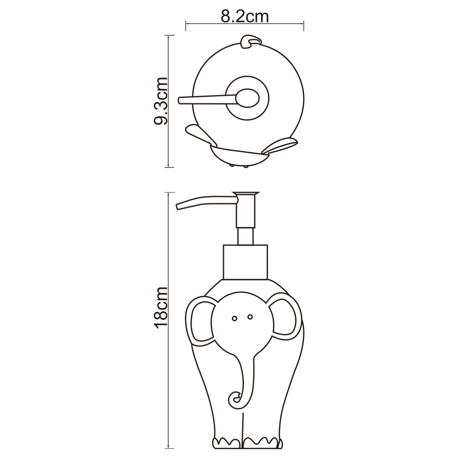 Wasserkraft K-8100 Дозатор для жидкого мыла, настольный, композитная колба, цвет: хром K-8199