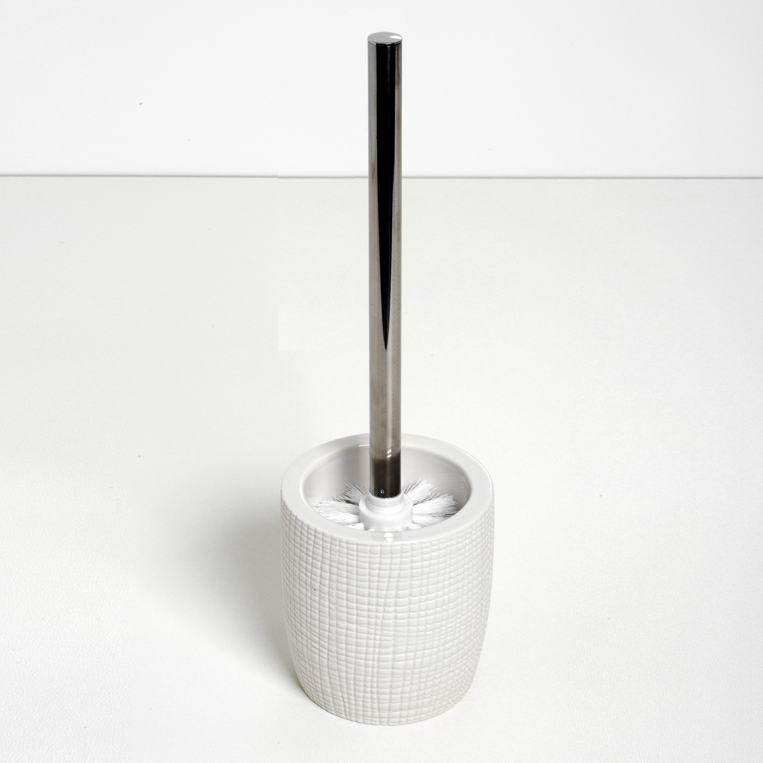 Wasserkraft K-4600 Ершик для унитаза, напольный, цвет: хром K-4627