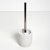 Wasserkraft K-4600 Ершик для унитаза, напольный, цвет: хром K-4627