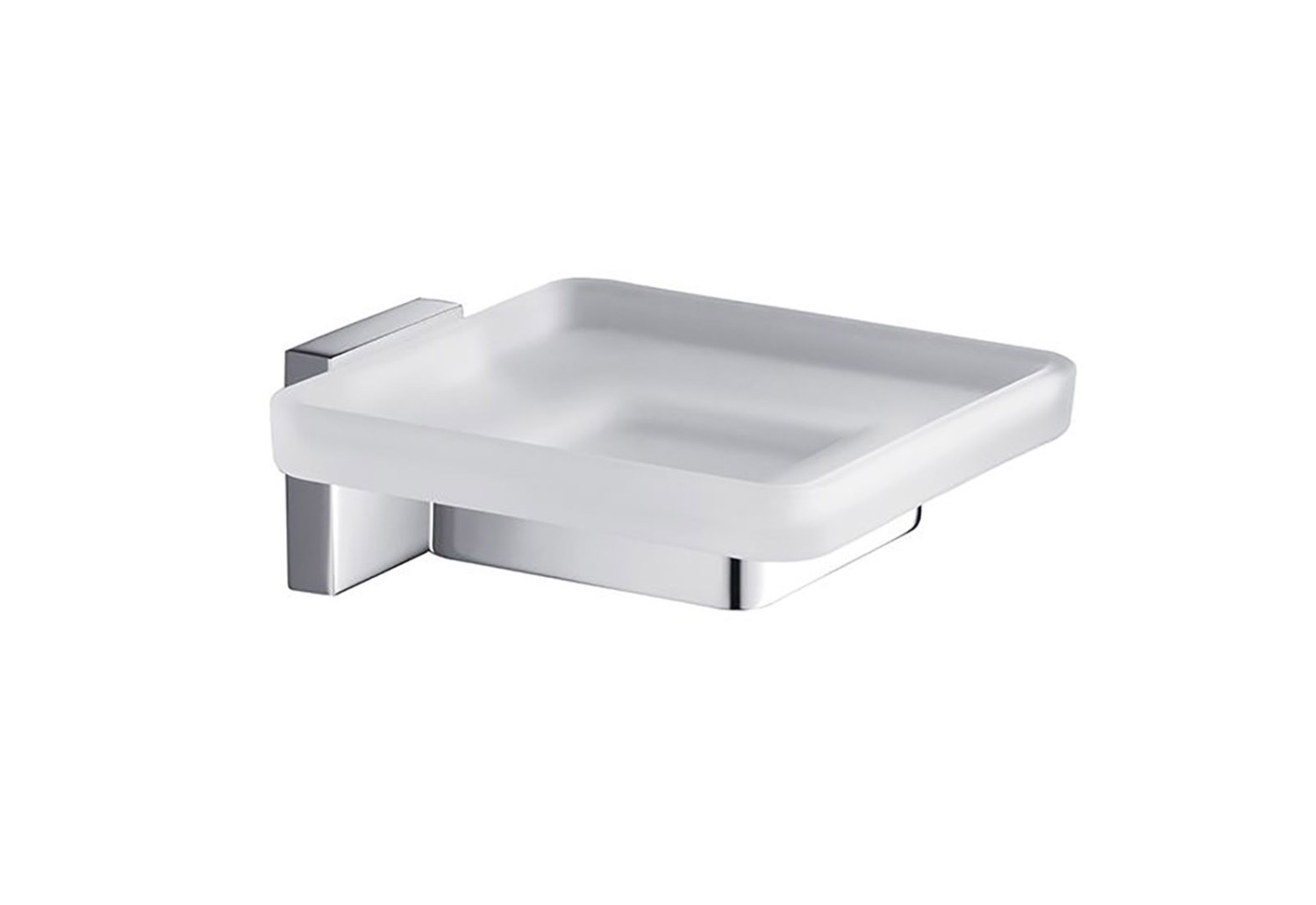 Timo Selene Мыльница со стеклянной чашей, подвесная, цвет: хром 10022/00