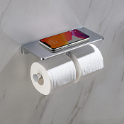 Timo Selene Бумагодержатель двойной для ванной комнаты, цвет хром 10045/00