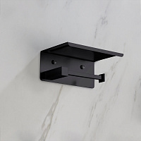 Timo Selene Бумагодержатель для ванной комнаты, цвет черный матовый 14044/03