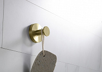 Timo Saona Крючок для ванной комнаты, цвет золото матовое 13011/17