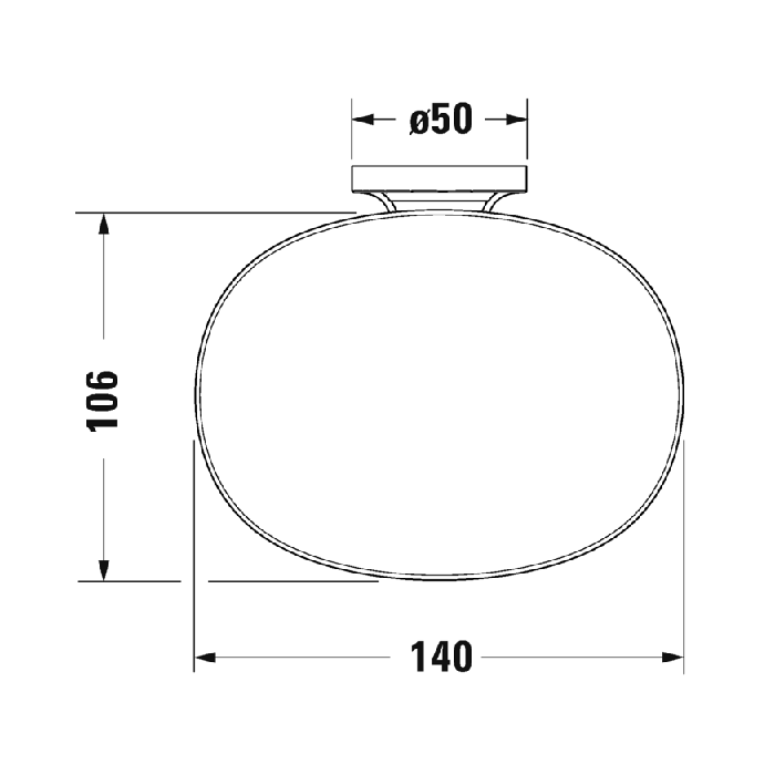 Duravit Starck T Мыльница настенная, цвет черный матовый 0099334600