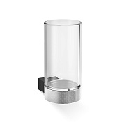 Decor Walther Club WMG Стакан подвесной, стекло прозрачное, цвет: хром/черный 0857460