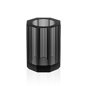 Decor Walther Kristall BER Стакан настольный, хрустальное стекло, цвет: антрацит 0923994