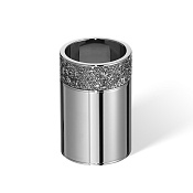 Decor Walther Rocks BOD1 Стакан настольный, с кристаллами Swarovski, цвет: хром 0933800