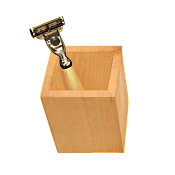 Decor Walther Wood BEQ Стакан настольный, дерево, цвет: светлый бук 0925886