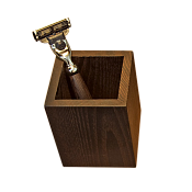 Decor Walther Wood BEQ Стакан настольный, дерево, цвет: темный ясень 0925885