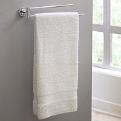 Hansgrohe Logis Полотенцедержатель подвесной двойной поворотный 44,5 см, латунь цвет: хром 40512000