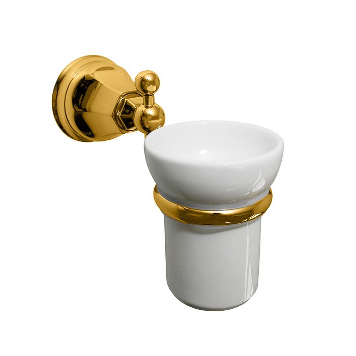 Nicolazzi Teide Стакан подвесной, керамический, цвет: золото 1488GO05